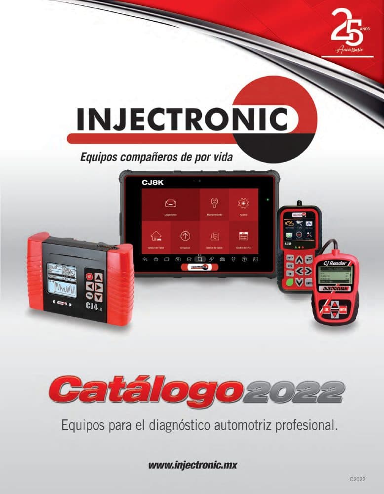 Portada del catálogo INJECTRONIC 2022